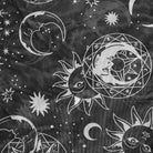 PUNK RAVE Women's Gothic Half-high Collar Sun Mesh Tank Top