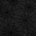 PUNK RAVE Women's Gothic Halterneck Spider Web Mesh Top Black