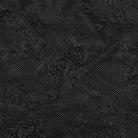 PUNK RAVE Women's Gothic Irregular Puff Sleeved Mesh Dress