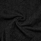 PUNK RAVE Women's Gothic Jacquard Skinny Pants