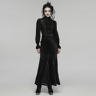 PUNK RAVE Women's Gothic Lace Pullover Long Sleeved Shirt