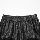 PUNK RAVE Women's Gothic Lace Splice Embossed Leggings