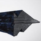 PUNK RAVE Women's Gothic Lace Splice Lace-up Flared Sleeved Shirt Blue