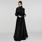 PUNK RAVE Women's Gothic Lace-up Lace Hem Underbust Corset