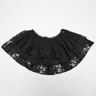 PUNK RAVE Women's Gothic Lace-up Overbust Corset with Detachable Sleeves