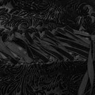 PUNK RAVE Women's Gothic Lace-up Velvet Flared Pants Black