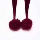 PUNK RAVE Women's Gothic Lace-up Velvet Hooded Cape Red