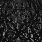 PUNK RAVE Women's Gothic Mesh Cutout Sheer Long Sleeved Dress