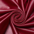 PUNK RAVE Women's Gothic Mesh Splice Drawstring Slip Dress Red