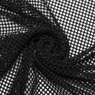 PUNK RAVE Women's Gothic Mesh Splice Rose Velvet Halterneck Dress