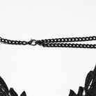 PUNK RAVE Women's Gothic Multilayer Chain Skull Body Harness