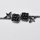 PUNK RAVE Women's Gothic Rose Chain Harness