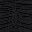 PUNK RAVE Women's Gothic Ruched Cutout Slip Dress Graduation Dress