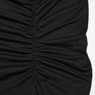 PUNK RAVE Women's Gothic Ruched Hooded Nun Dress