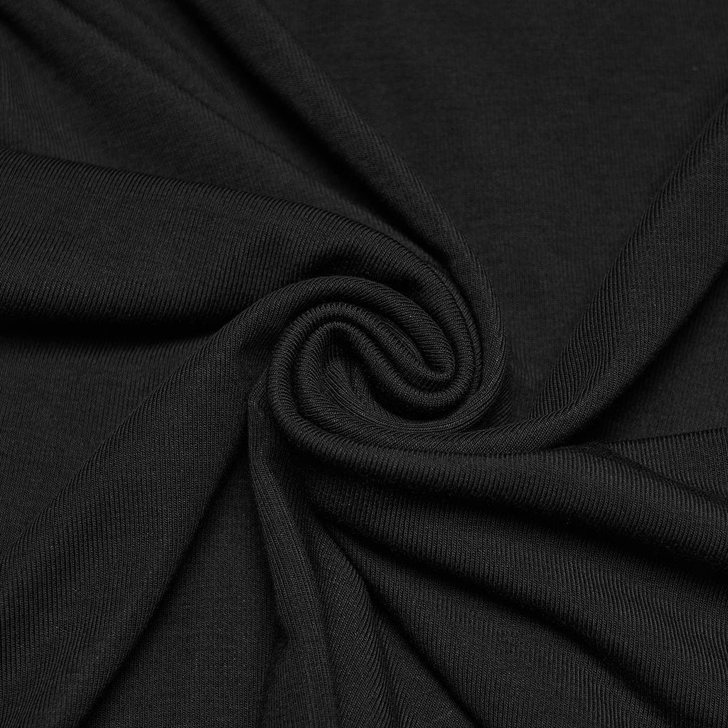 PUNK RAVE Women's Gothic Sheer Slim Fitted Slip Dress