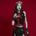 PUNK RAVE Women's Gothic Skull Crown