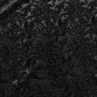 PUNK RAVE Damen Gothic Riemchen-Schlaghose aus Jacquard