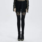 PUNK RAVE Women's Gothic Straps Leggings