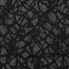 PUNK RAVE Women's Gothic Studded Skull Mesh Top