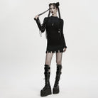 PUNK RAVE Women's Gothic Tassel Hair Accessory