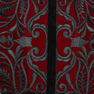 PUNK RAVE Women's Gothic Underbust Corset Black-Red