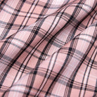 PUNK RAVE Women's Lace-up Ruched Fitted Plaid Slip Dresses