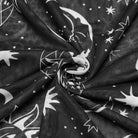 PUNK RAVE Women's Plus Size Gothic Half-high Collar Sun Mesh Tank Top