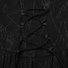 PUNK RAVE Women's Plus Size Gothic Plunging Side Slit Honeymoon Dress