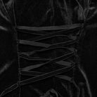 PUNK RAVE Women's Plus Size Gothic Puff Sleeved Gradient Velvet Shirt