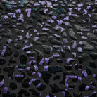 PUNK RAVE Women's Plus Size Punk Contrast Color Leopard Tank Top