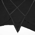 PUNK RAVE Women's Plus Size Punk Irregular Moon Printed Shirt