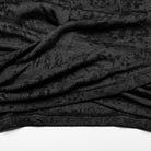 PUNK RAVE Women's Punk Cowl Neck Ruched Shirt with Hood