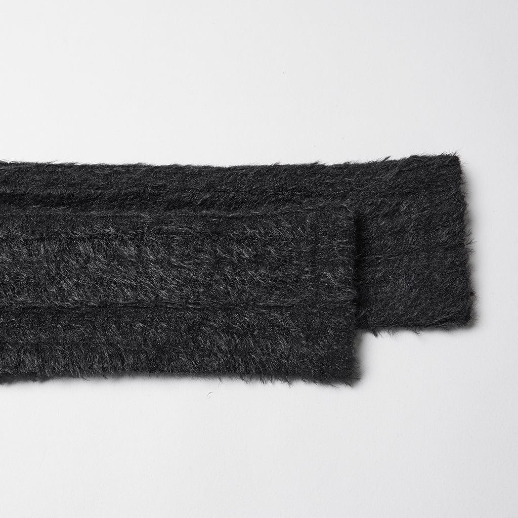 PUNK RAVE Camiseta de punto con tiras trenzadas y ojales punk para mujer