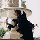 PUNK RAVE Women's Punk Feather Wing Harness