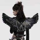 PUNK RAVE Women's Punk Feather Wing Harness