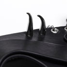 PUNK RAVE Women's Punk Fox Faux Leather Mask