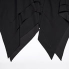 PUNK RAVE Women's Punk Irregular Layered Halterneck Dress Graduation Dress