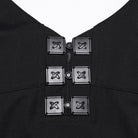 PUNK RAVE Women's Punk Irregular Layered Halterneck Dress Graduation Dress