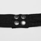 PUNK RAVE Women's Punk Irregular Ripped Halterneck Vest