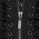 PUNK RAVE Women's Punk Lace-up Hollow Tank Top