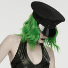 PUNK RAVE Women's Punk Pentacle Military Hat