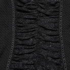 PUNK RAVE Women's Punk Plunging Lace Splice Tank Top