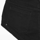 PUNK RAVE Women's Punk Rivets Skull Mesh Splice Short