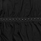 PUNK RAVE Women's Punk Ruched Beaded Pants