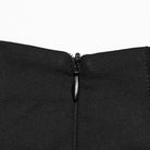 PUNK RAVE Women's Punk Skull Buckle Pleated Skirt