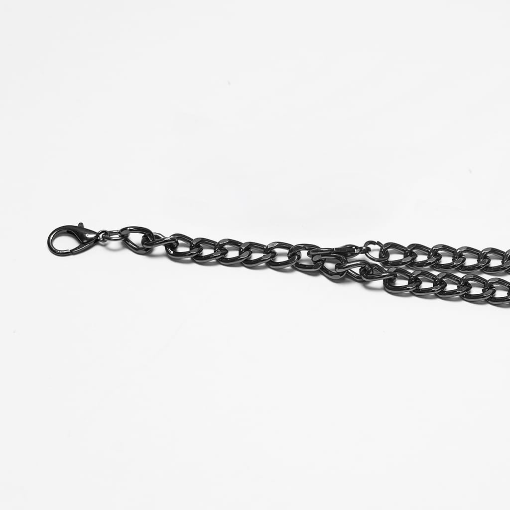 PUNK RAVE Women's Punk Skull Chain Body Harness