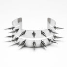PUNK RAVE Women's Punk Spiked Choker