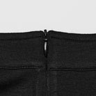 PUNK RAVE Women's Punk Stand Collar Mesh Splice Strappy Tank Top Black