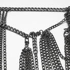 PUNK RAVE Women's Punk Tassel Chain Body Harness