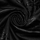 PUNK RAVE Women's Punk Thorns Printed Lace-up Flared Pants Black